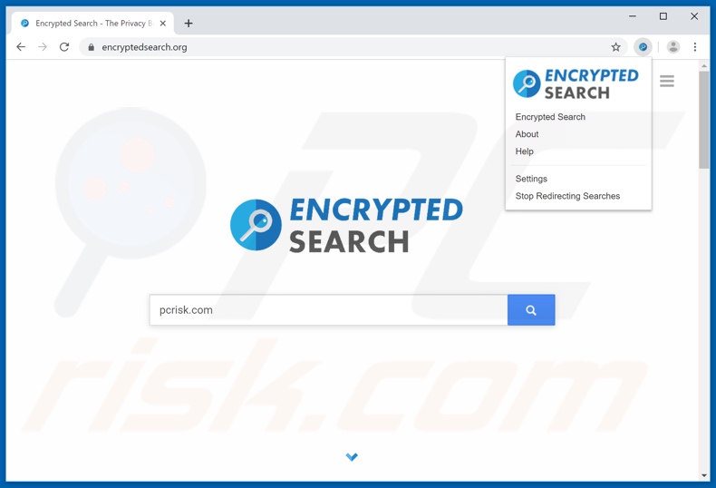 Secuestrador del navegador encryptedsearch.org