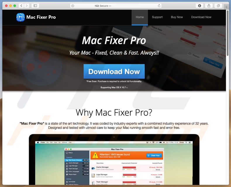 sitio web de descarga mac fixer pro