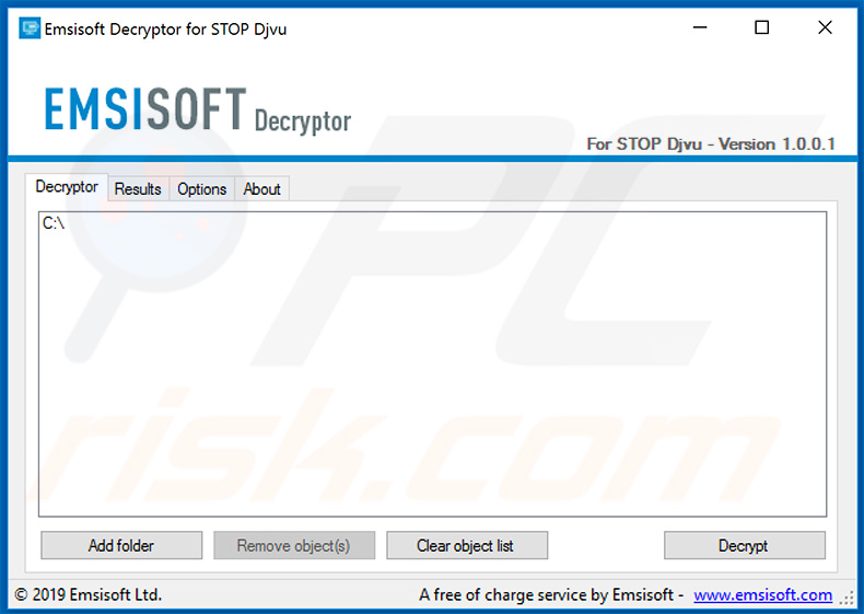 Djvu ransomware descifrador de Michael Gillespie y Emsisoft