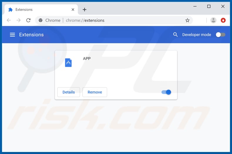 Eliminando las extensiones relacionadas a losx.xyz en Google Chrome