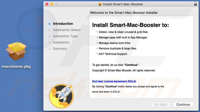 Instalador de Smart Mac Booster