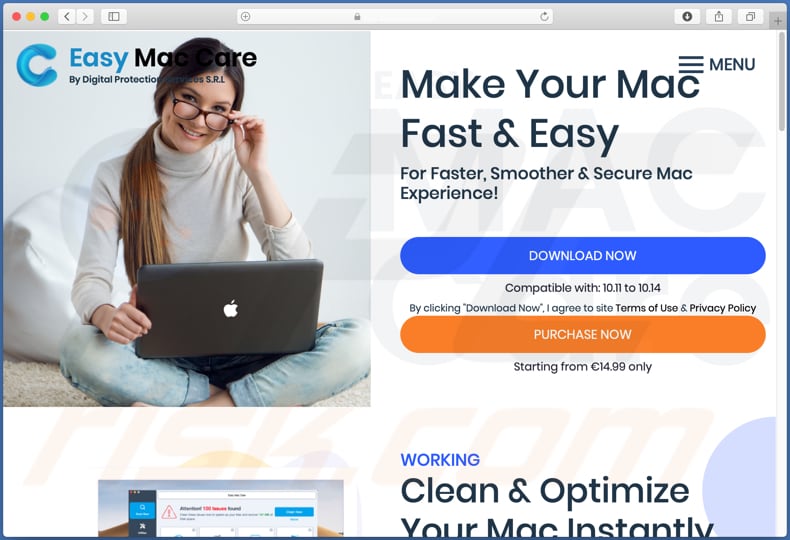 Sitio web de descarga de 