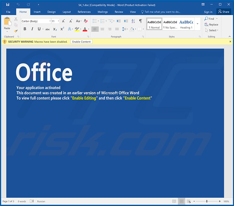 Campaña de spam del IRS que distribuye un documento malicioso de MS Word que inyecta TrickBot en el sistema