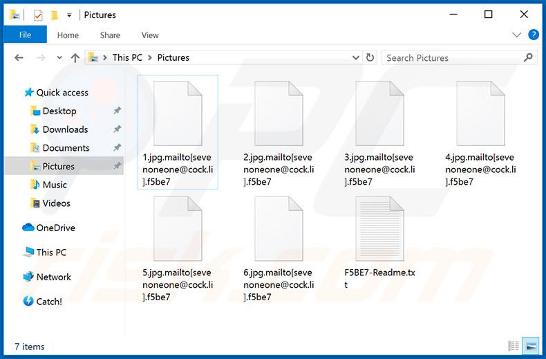 Archivos comprometidos por el ransomware Mailto (NetWalker) actualizado