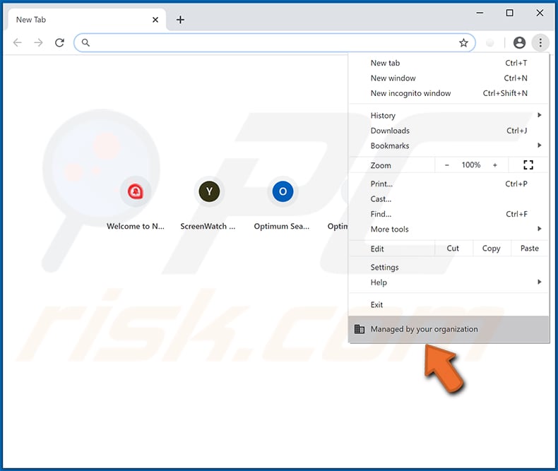 Secuestrador del navegador Chrome 