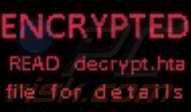 Exorcist fondo de pantalla de ransomware