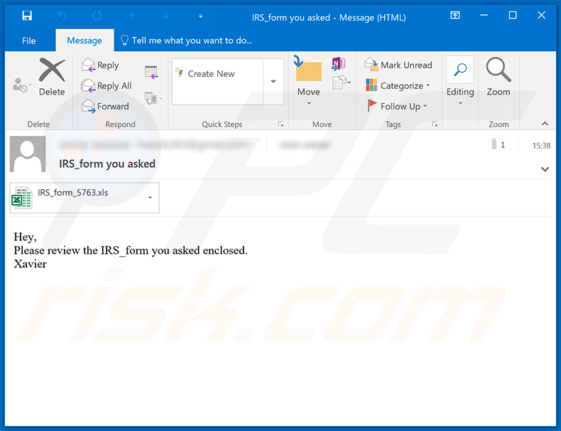 Correo electrónico de spam con temática del IRS que propaga el malware Cobalt Strike