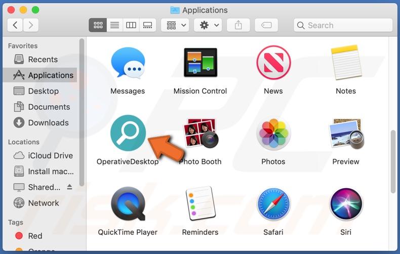 Adware OperativeDesktop