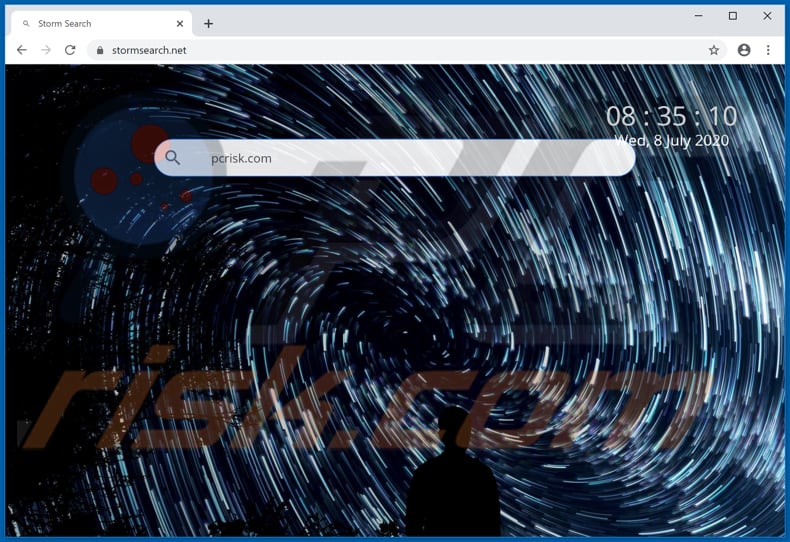Secuestrador de navegador stormsearch.net