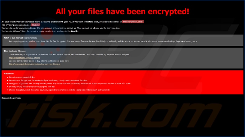 Instrucciones de desencriptamiento de XINOF (How To Decrypt Files.hta)