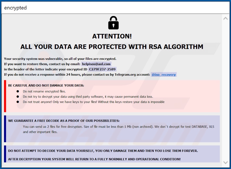 Instrucciones de desencriptado de Isos (info.hta)