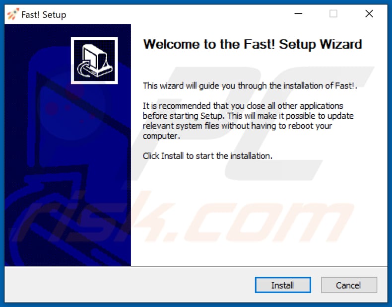 Fast! PUA configuración de la instalación