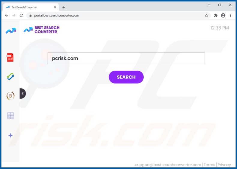 Secuestrador de navegadores bestsearchconverter.com