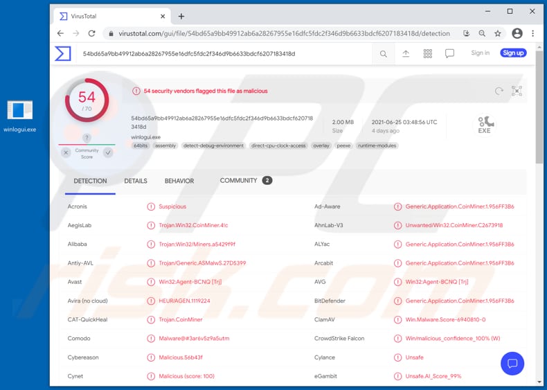 Malware Crackonosh