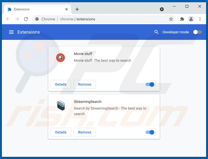 Eliminando los anuncios de myactualblog[.]com de Google Chrome paso 2