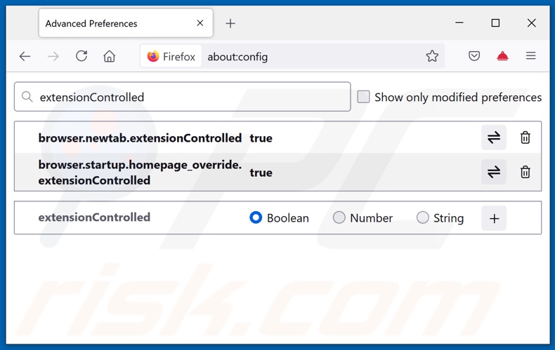 Eliminando video-searchz.com del motor de búsqueda predeterminado de Mozilla Firefox