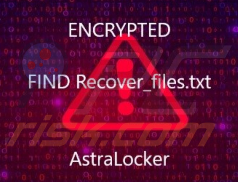 Fondo de pantalla de ransomware AstraLocker