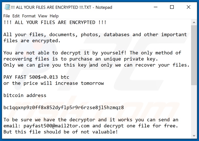 Instrucciones de desencriptado de Payfast (