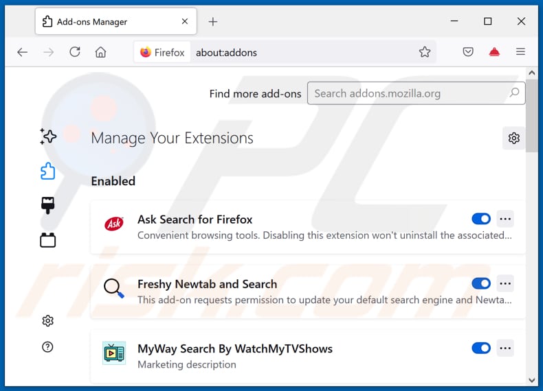 Eliminando los anuncios de mugrikees[.]com de Mozilla Firefox paso 2