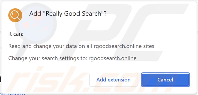 Secuestrador de navegadores rgoodsearch.online