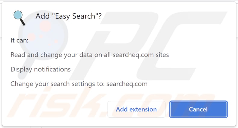 Secuestrador de navegador searcheq.com