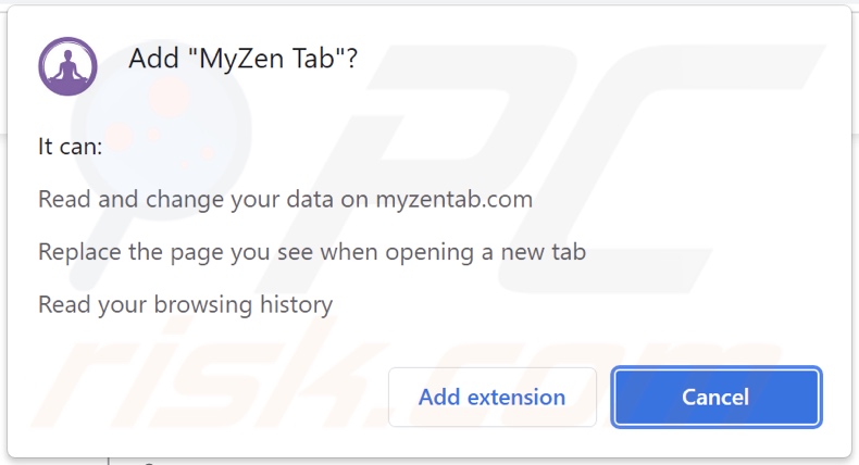 Secuestrador de navegador myzen tab