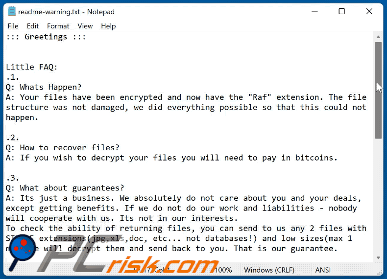 Antibióticos O después Seguro Ransomware Raf - Desencriptado, eliminación y recuperación de archivos perdidos Antibióticos O después Seguro Ransomware Raf - Desencriptado, eliminación y recuperación de archivos perdidos