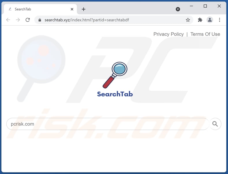 Secuestrador de navegador searchtab.xyz
