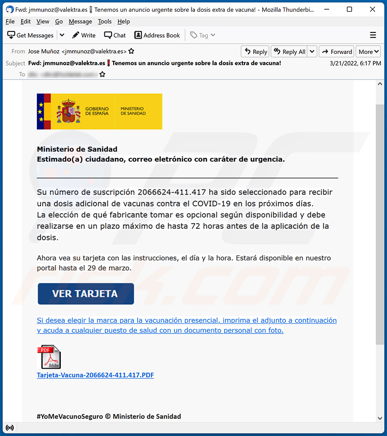 Email no deseado que propaga al troyano Mekotio (2022-04-13)