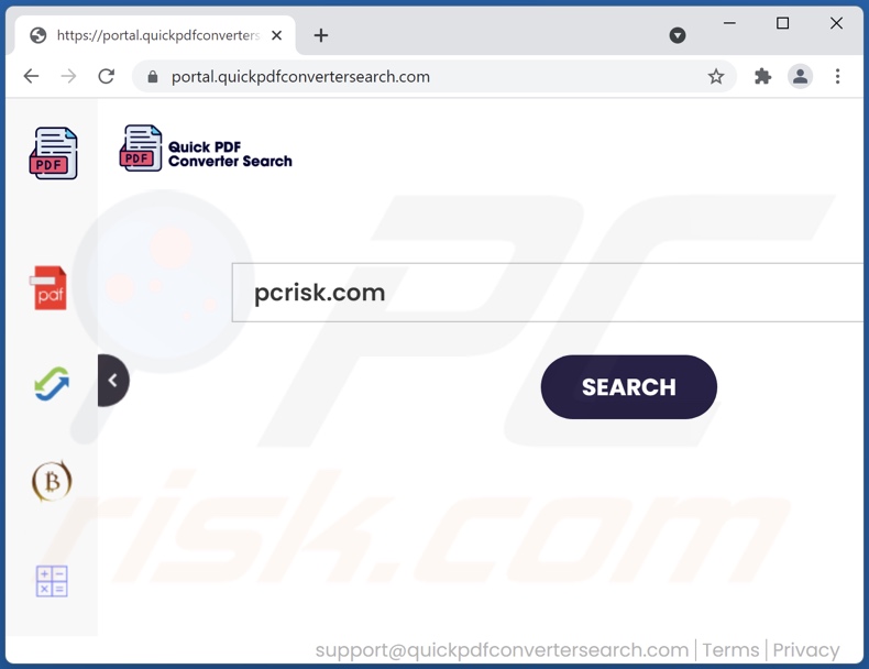 Secuestrador de navegador quickpdfconvertersearch.com
