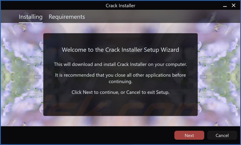 Instalador del malware 