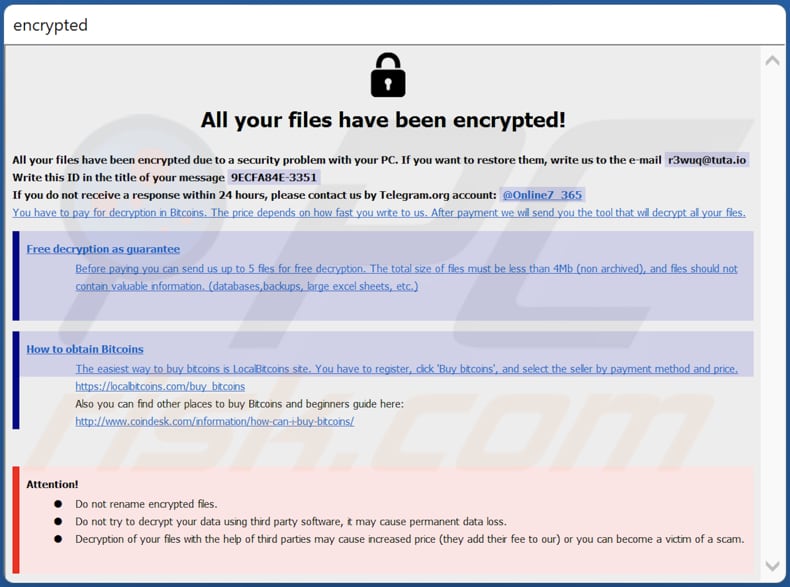 Archivo HTA del ransomware LIZARD (info.hta)