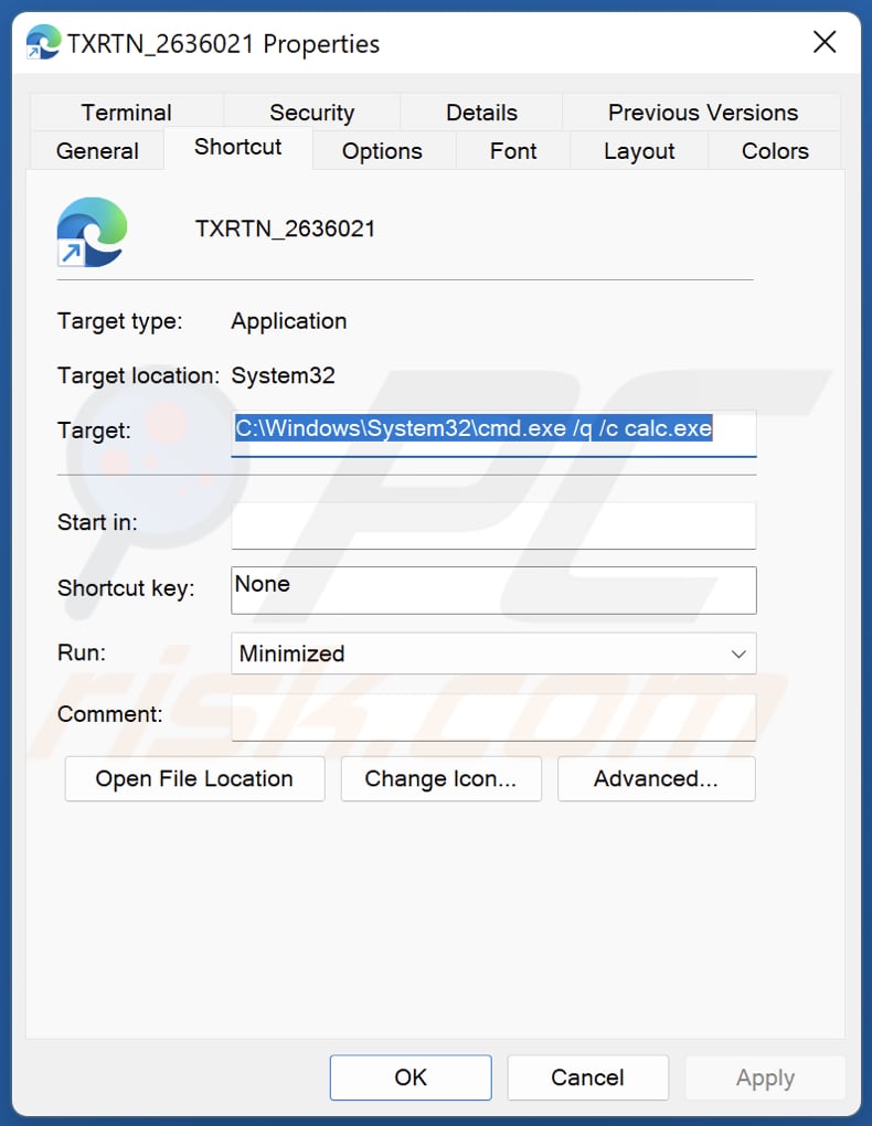 El malware de Windows Calculator