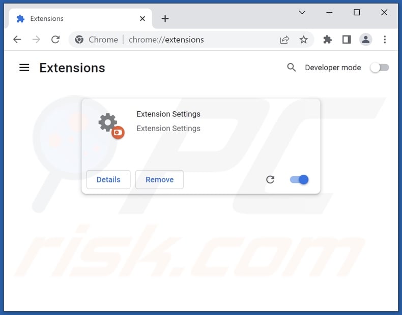Eliminar las extensiones de Google Chrome relacionadas con ardslediana.com paso 2