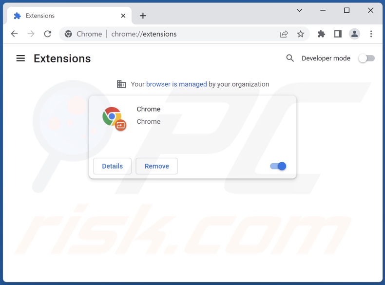 Eliminación de los anuncios de extensiones falsas de Google Chrome paso 2