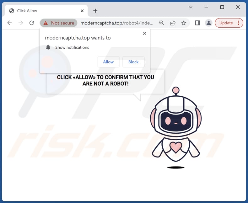 Anuncios de moderncaptcha[.]top