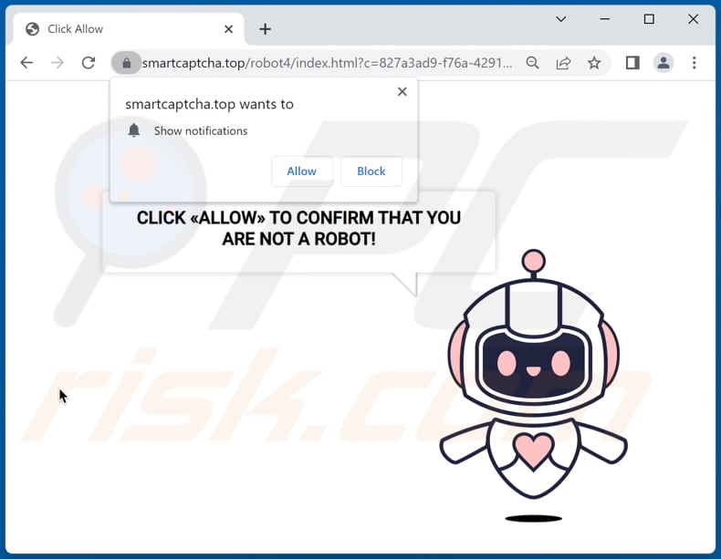 Anuncios de smartcaptcha[.]top