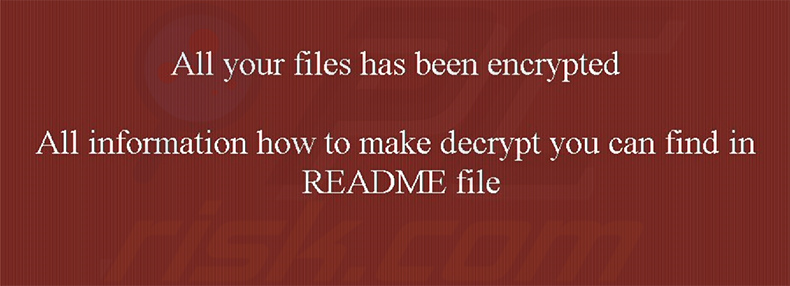 Venus ransomware fondo de escritorio