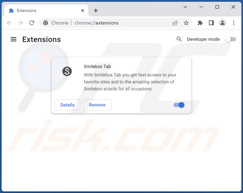 Eliminar las extensiones de Google Chrome relacionadas con smilebox.co