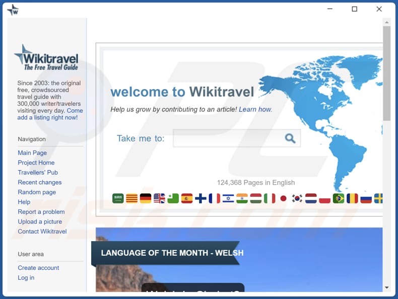 El adware TravelSmart