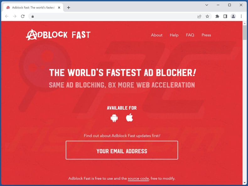 Sitio web oficial de adblock fast