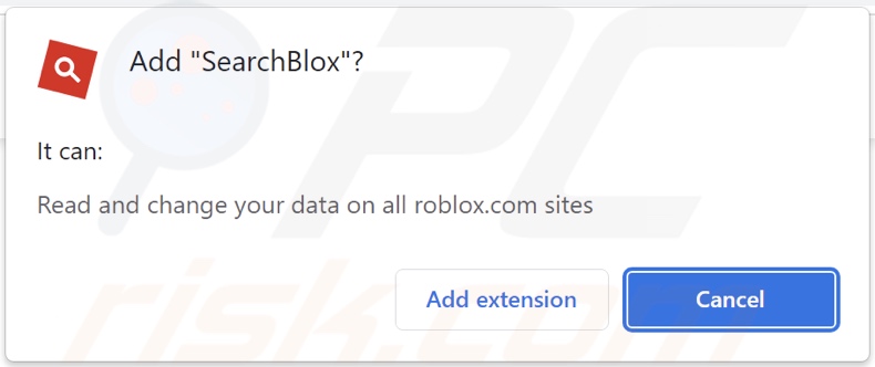 Variante de SearchBlox solicitando varios permisos 2