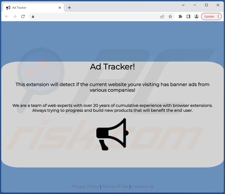 ads tracker adware promotora