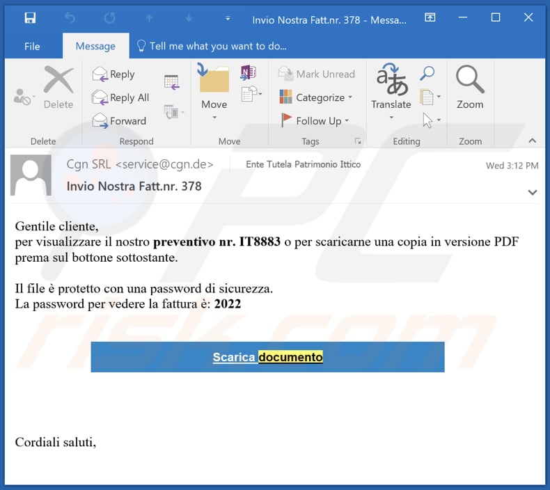 Purelogs stealer correo utilizado para la distribución