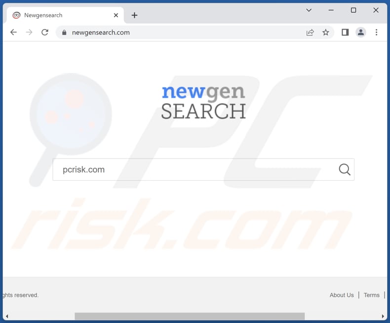 secuestrador del navegador newgensearch.com