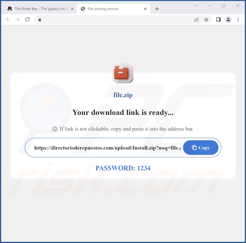 Sitio web engañoso utilizado para promocionar el secuestrador del navegador COVID Dashboard