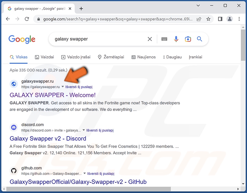 El malware DotRunpeX se propaga a través de un sitio web falso promocionado mediante Google Ads.