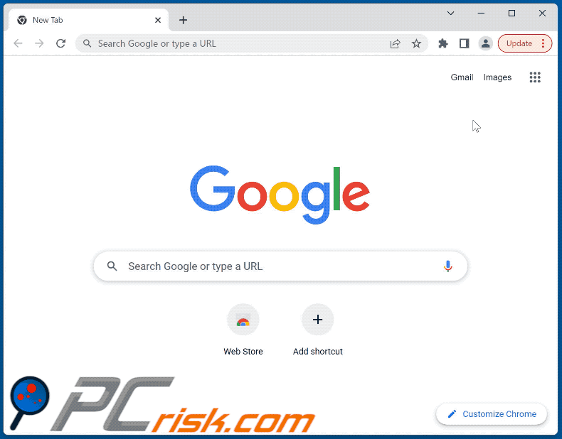 El secuestrador del navegador Ring impide el acceso a la lista de extensiones de Chrome