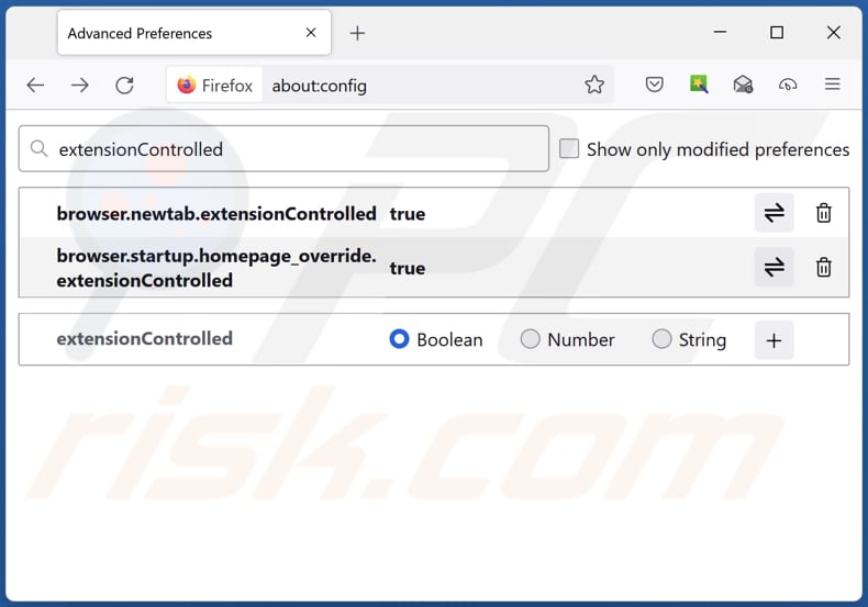 Eliminar sweetrnd.net del motor de búsqueda predeterminado de Mozilla Firefox