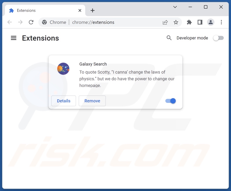 Cómo eliminar las extensiones de Google Chrome relacionadas con find.nseeknow.com